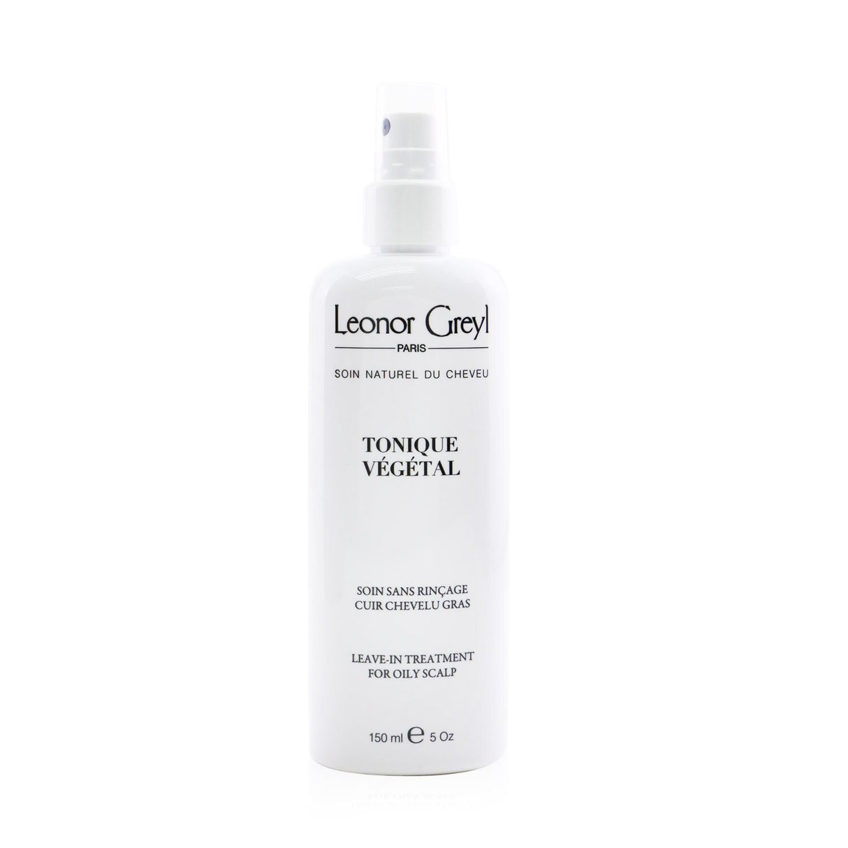 Lightweight vegan leave-in spray for oily scalps, enriched with sage, iris, and amino acids for volume and shine.