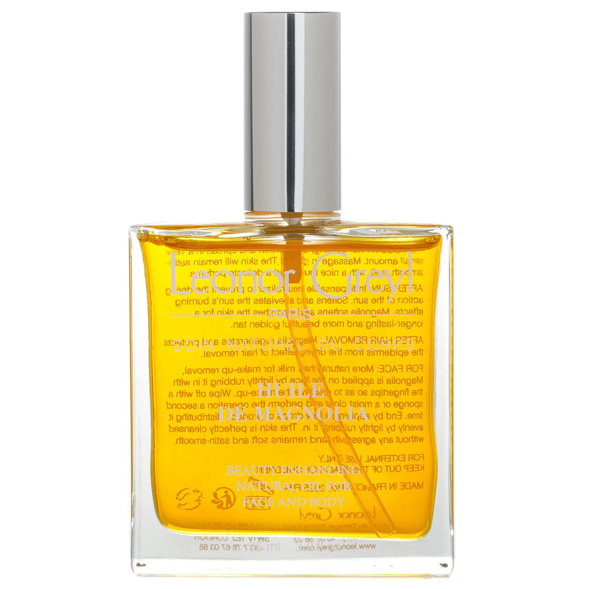 Leonor Greyl Huile De Magnolia: a natural oil for face & body, enriched with jojoba and a floral magnolia scent for radiant skin.