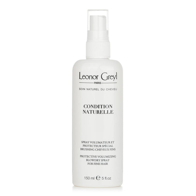 Leonor Greyl Condition Naturelle Spray: vegan heat protection, volumizing hair care with 98% natural ingredients and fresh scent.