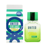 Benetton United Dreams Tonic Eau De Toilette Spray, 100ml, features a vibrant citrus scent ideal for refreshing every occasion.