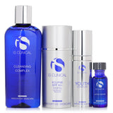 IS Clinical Pure Renewal Collection featuring Cleansing Complex and Active Serum for radiant, rejuvenated skin.