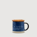 Moana Road - Kiwi Ceramic Espresso Mug - Navy - 2 units