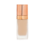 Charlotte Tilbury Airbrush Flawless Foundation #2 Neutral, 30ml; full-coverage, long-lasting, hydrating, and anti-aging formula.