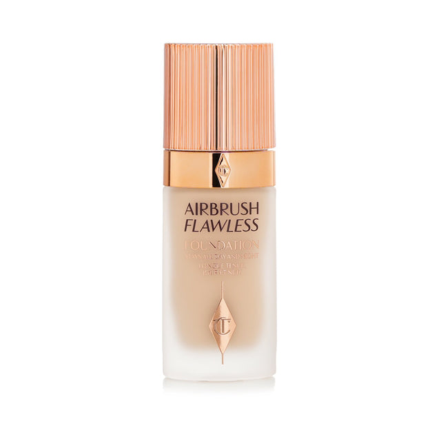 Charlotte Tilbury Airbrush Flawless Foundation #2 Neutral, 30ml, offers full coverage, hydration, and a flawless matte finish.