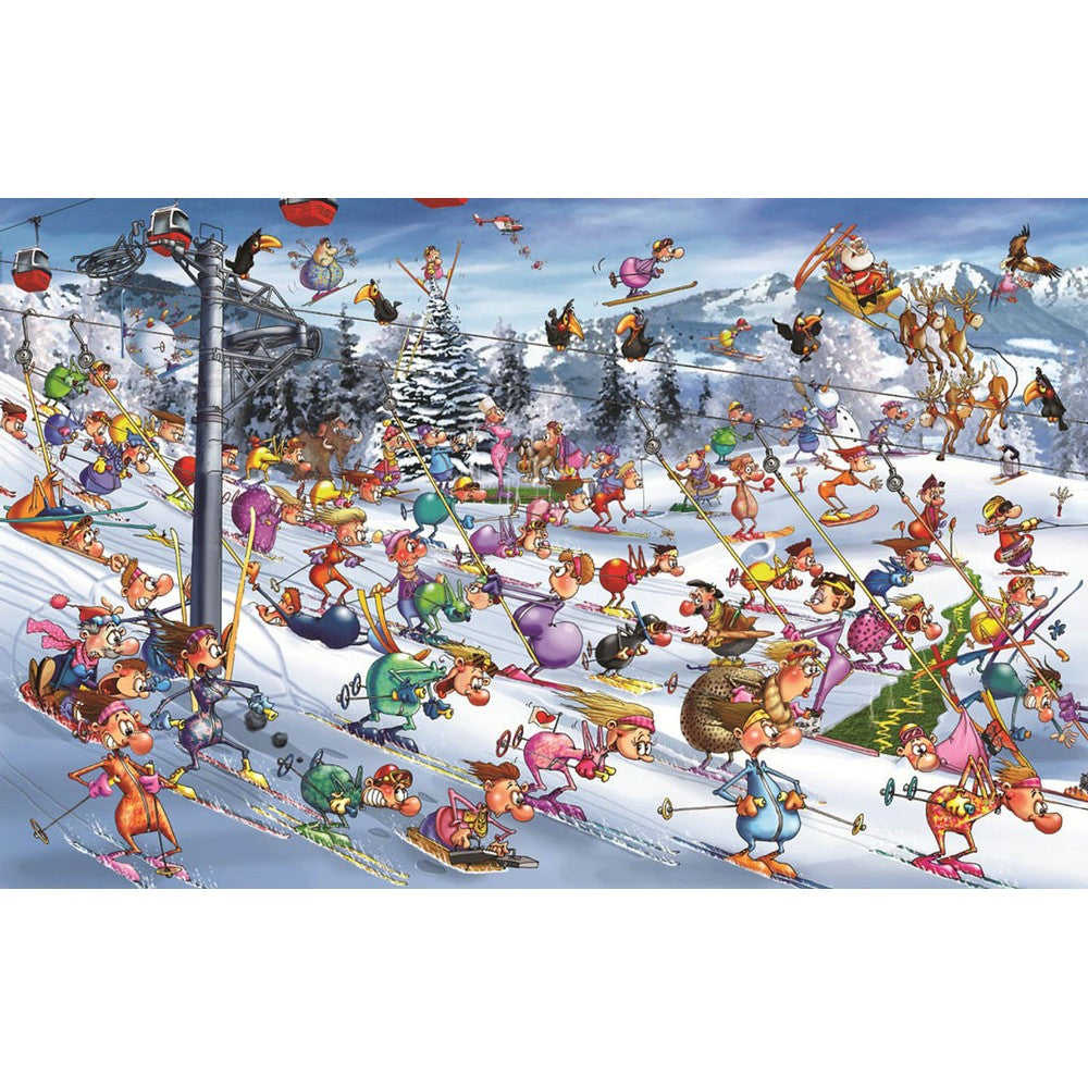 Puzzle - Piatnik - Ruyer; Holiday Skiing 1000Pc