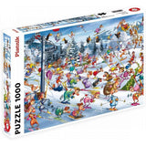 Puzzle - Piatnik - Ruyer; Holiday Skiing 1000Pc