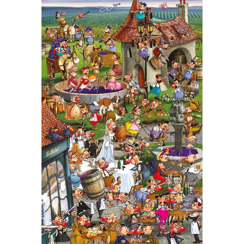 Puzzle - Piatnik - Ruyer; Story Of Wine 1000Pc