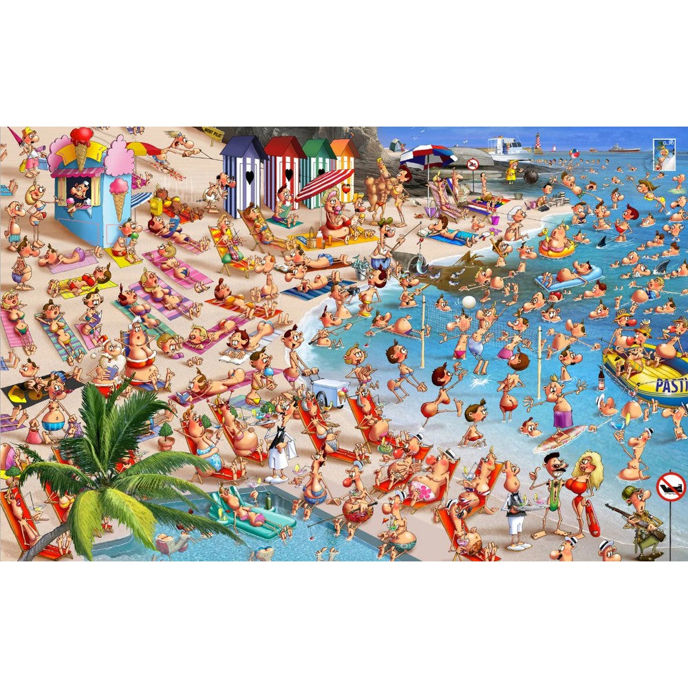 Puzzle - Piatnik - Ruyer; Beach Day 1000Pc