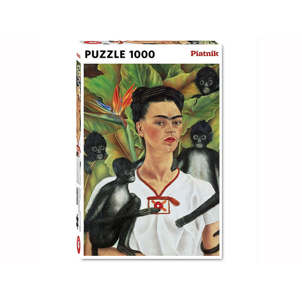 Puzzle - Piatnik - Kahlo Self-Portrait W/Monkeys
