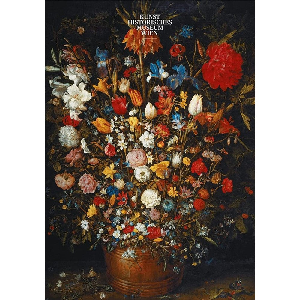 Puzzle - Piatnik - Brueghel;Flowers In Wood Vase