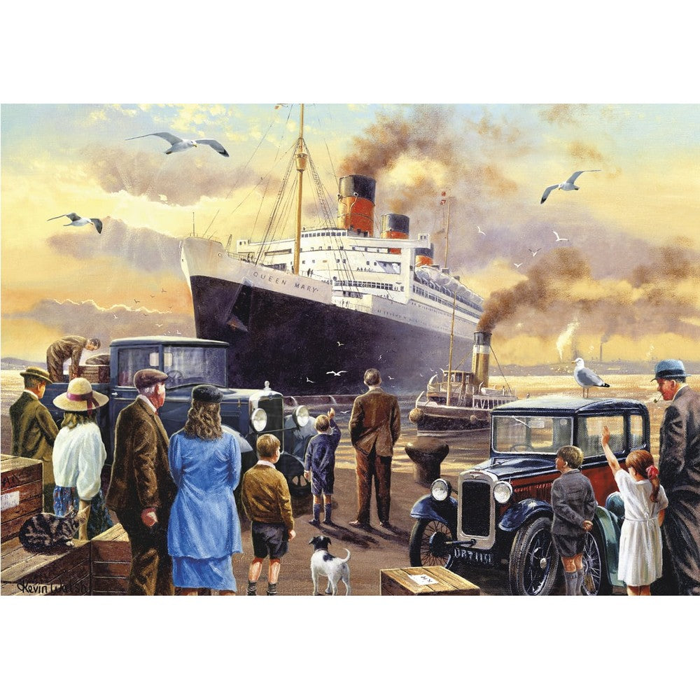 Puzzle - Piatnik - Walsh; R;M;S;Queen Mary 1000Pc