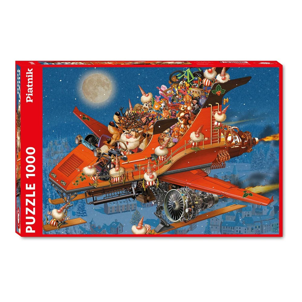 Puzzle - Piatnik - Ruyer; Christmas Jet 1000Pc