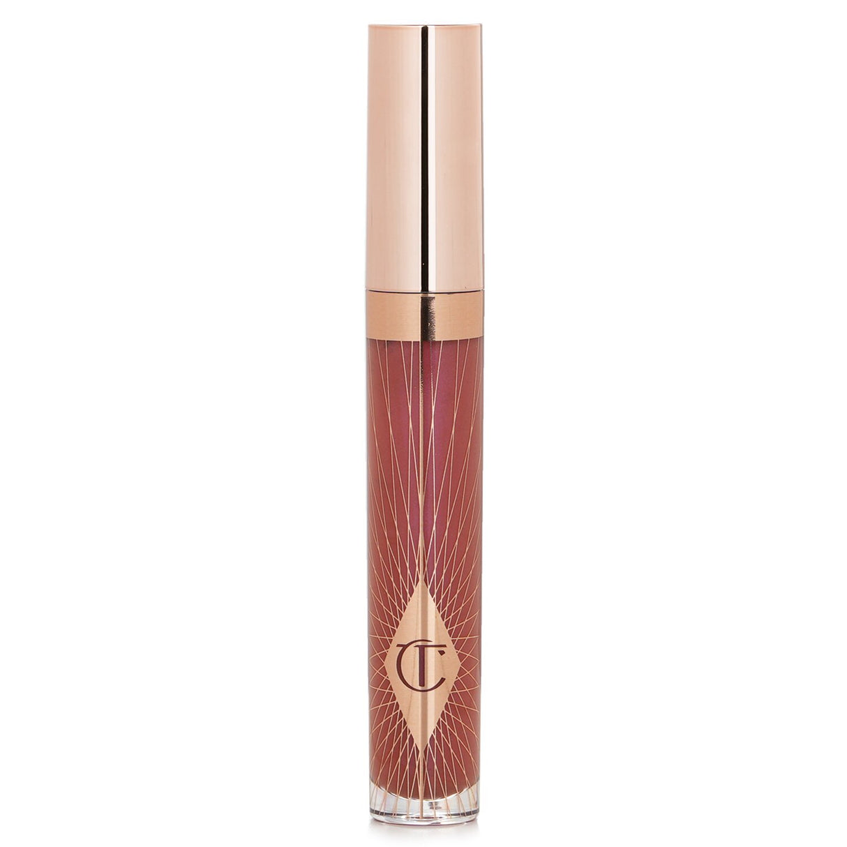 Charlotte Tilbury Collagen Lip Bath in #Rosy Glow, a hydrating lip gloss with nourishing ingredients for a plump, glossy pout.