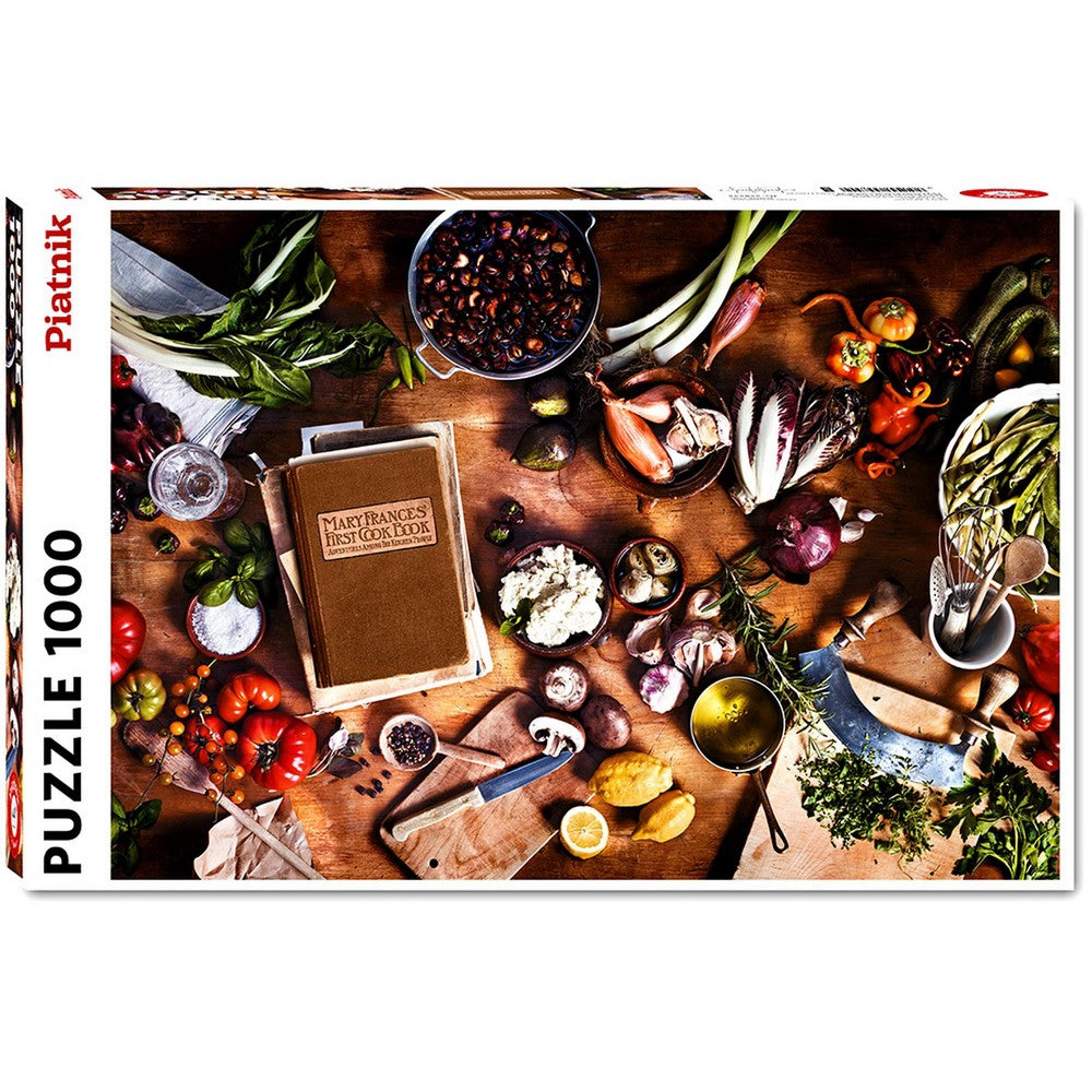 Puzzle - Piatnik - Mary Frances First Cookbook - 1000pc
