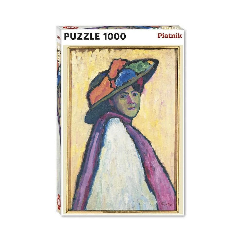 Puzzle - Piatnik - Munter; Portrait Marianne Von