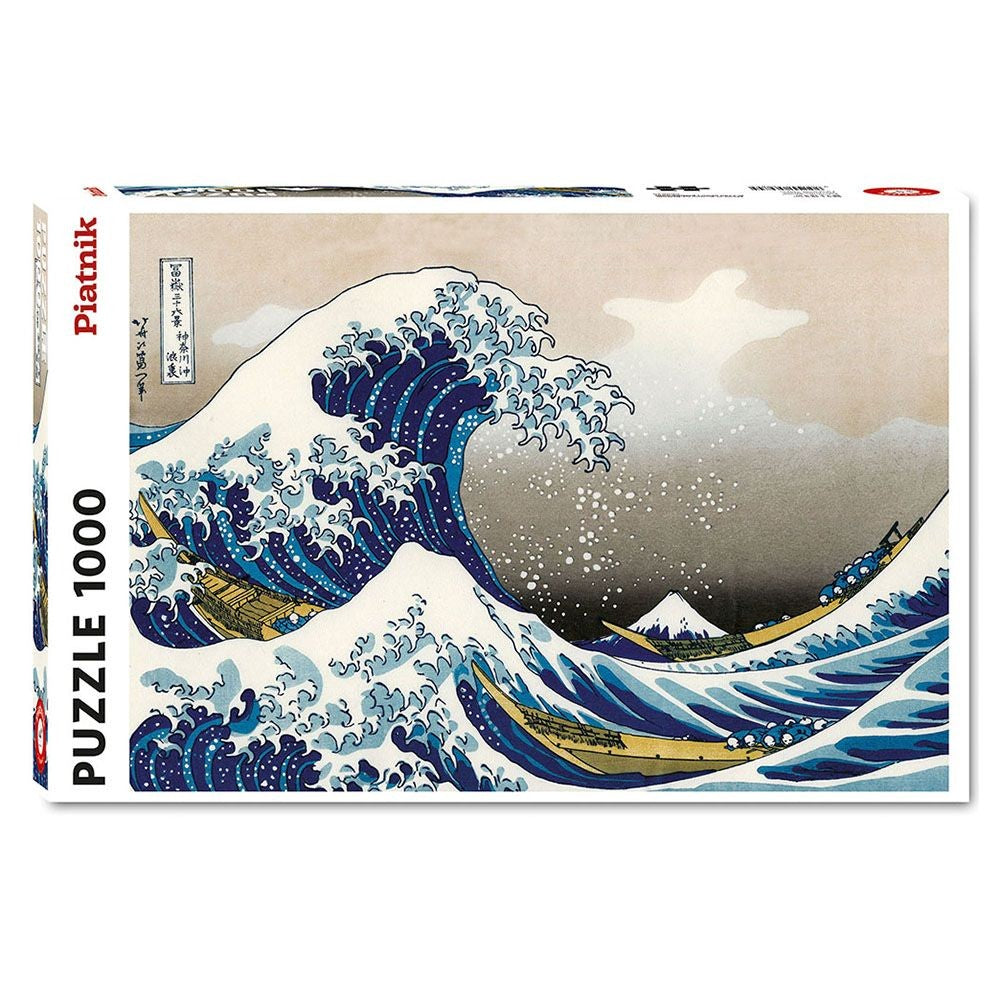 Puzzle - Piatnik - Hokusai; The Great Wave 1000Pc