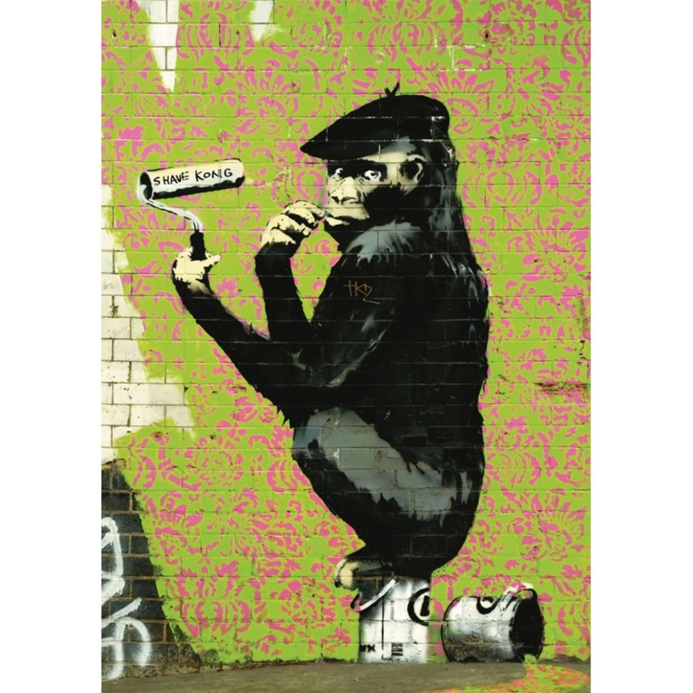 Puzzle - Piatnik - Bansky; Roller Chimp 1000Pc