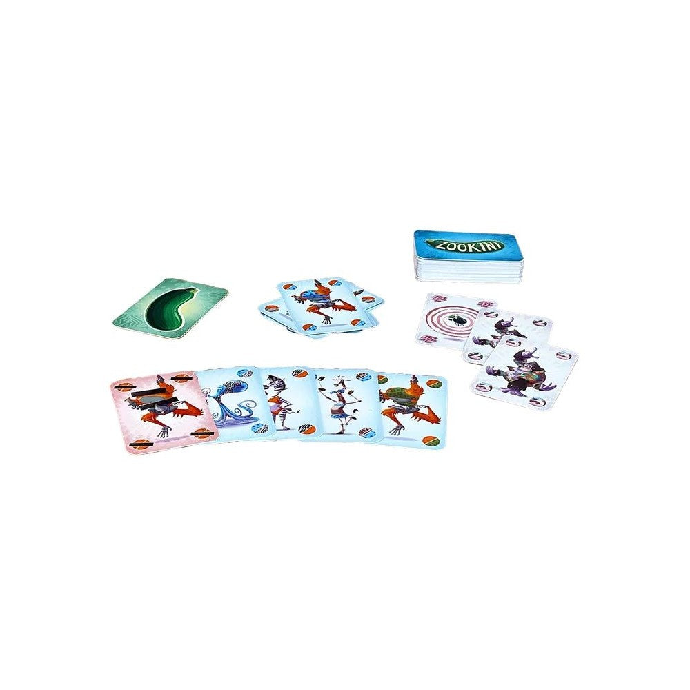 Zookini Zooper Match Card Game