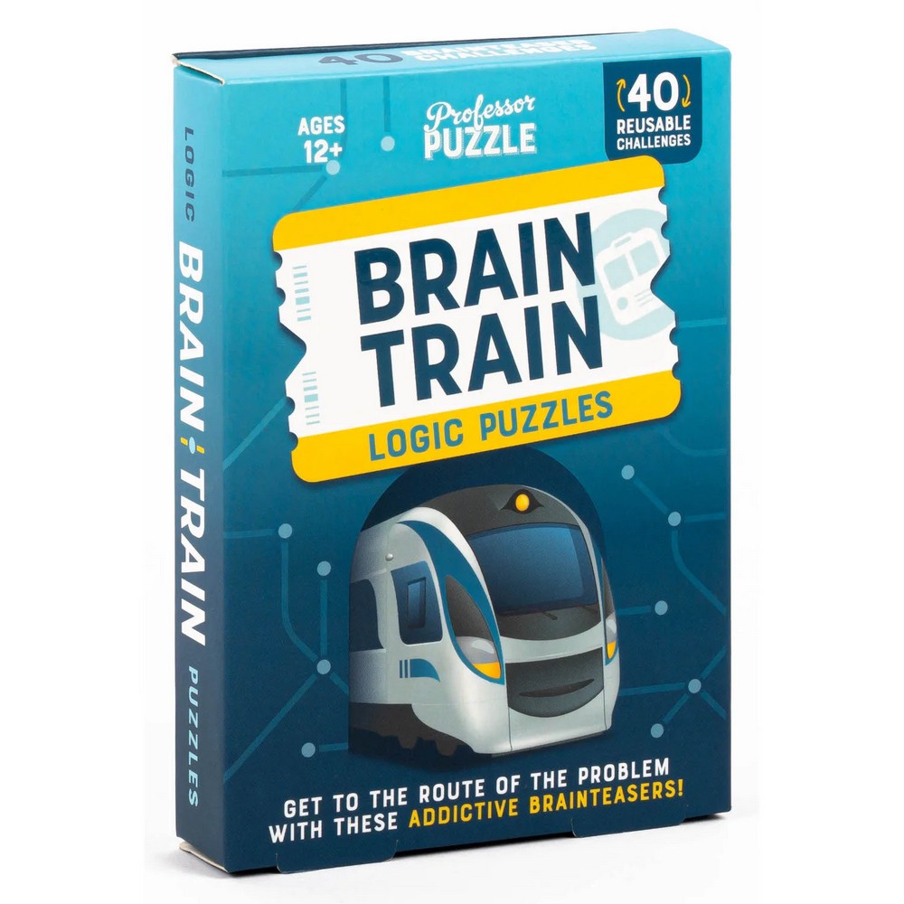 Brain Train Logic Puzzle Card Game