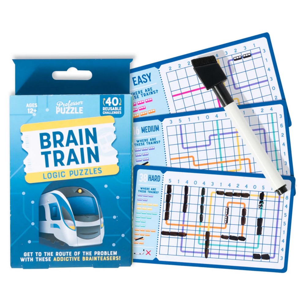 Brain Train Logic Puzzle Card Game