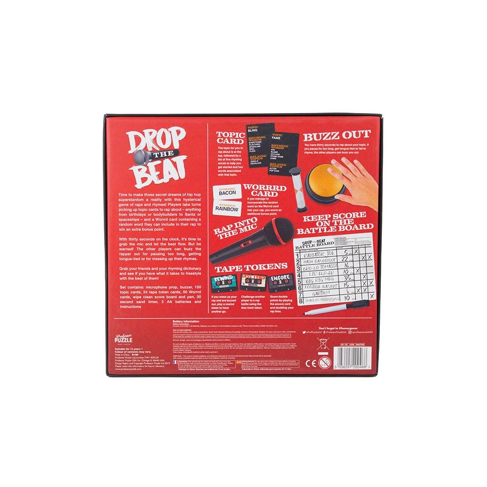 Drop The Beat Rap Party Game