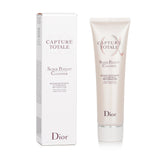 Christian Dior Capture Totale foam cleanser, enriched with 83% natural ingredients, purifies and hydrates skin effectively.