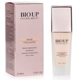 Natural Beauty BIO UP Rose Collagen Serum Foundation SPF50 - 35ml, a creamy formula brightening skin and enhancing firmness.