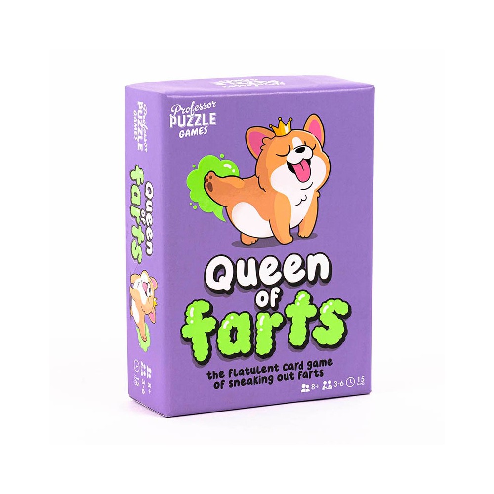 Queen of Farts Flatulent Cardg Card Game