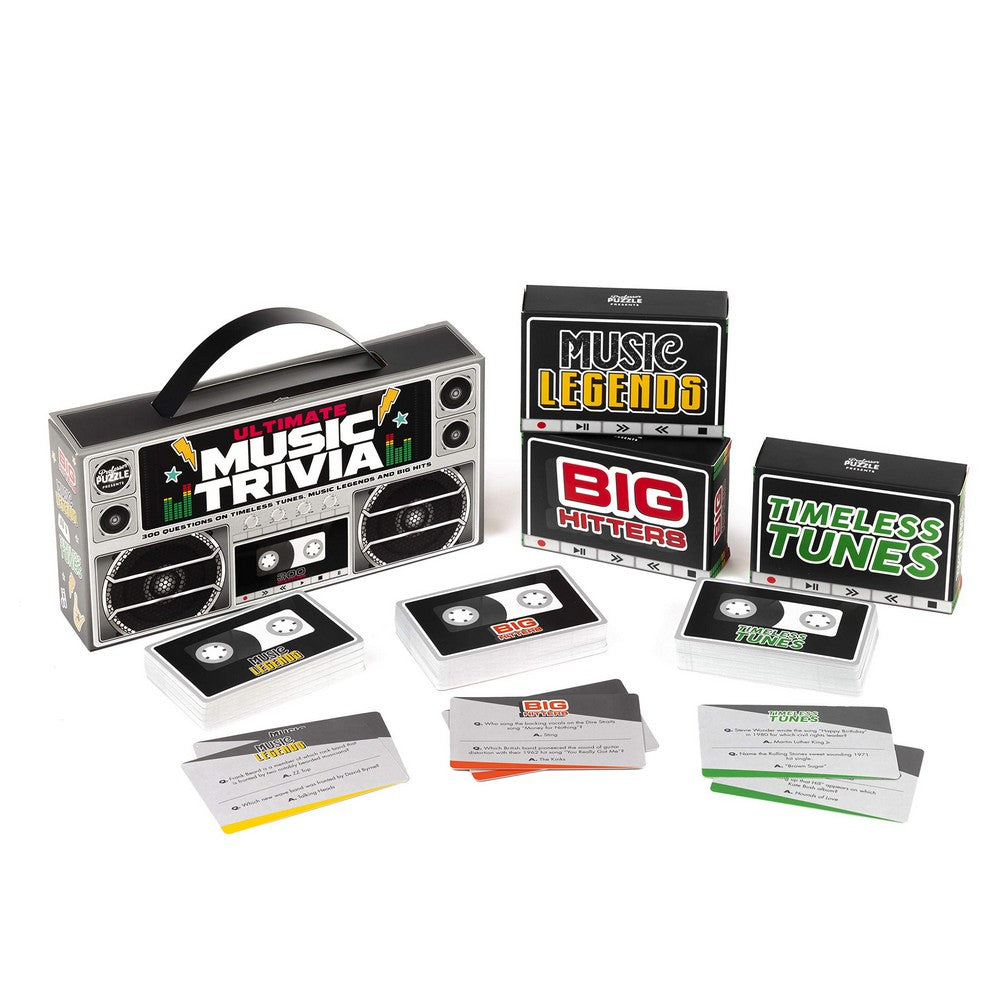 Ultimate Music Trivia Card Gm; Card Game