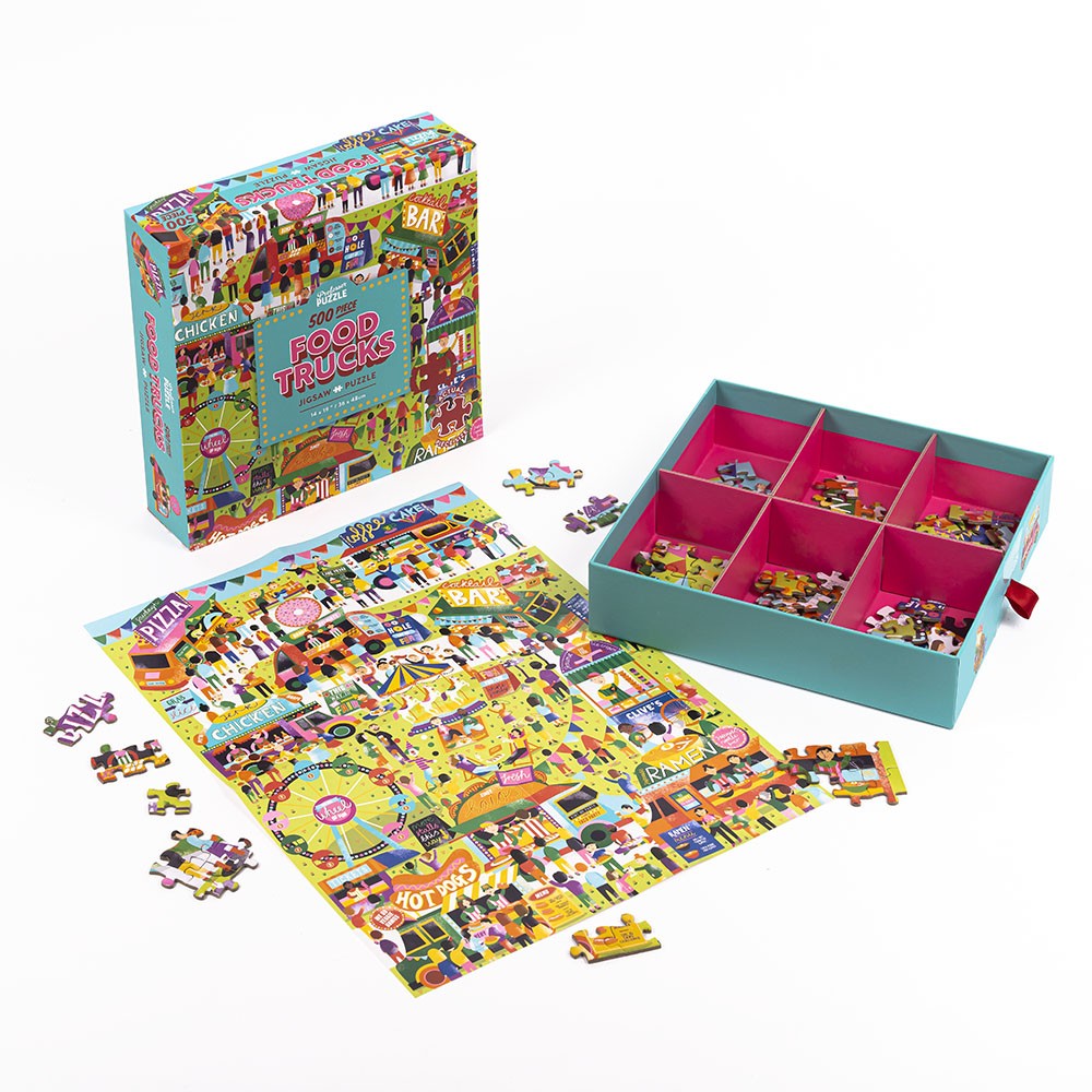 Puzzle - Professor Puzzle - Food Trucks Festival 500Pc