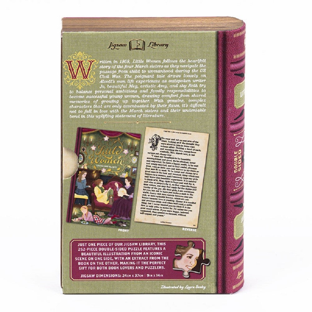 Little Women Double Sided Professor Puzzle 252pc Jigsaw Puzzle