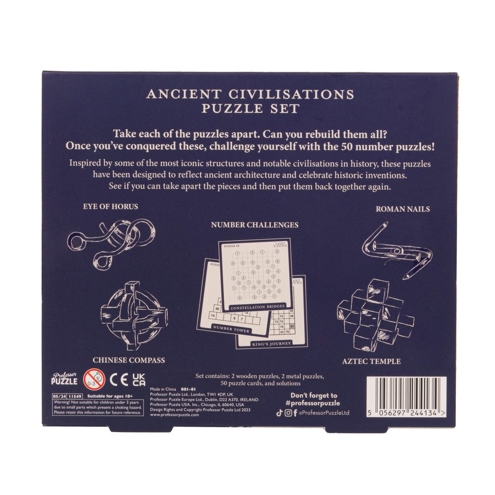 Puzzle - Professor Puzzle - Lost & Found Anc;Civ;Puzzl;Set