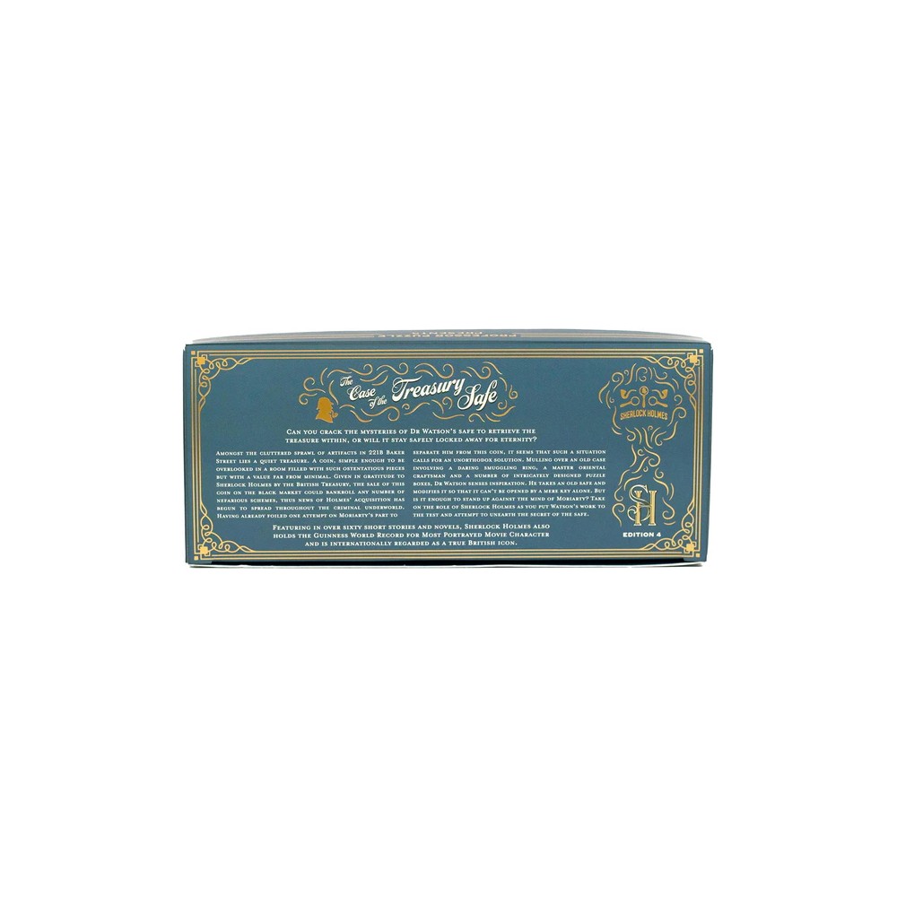 Sherlock Holmes Treasury Safe Professor Puzzle Game