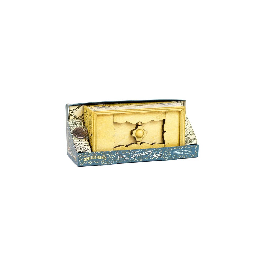 Sherlock Holmes Treasury Safe Professor Puzzle Game