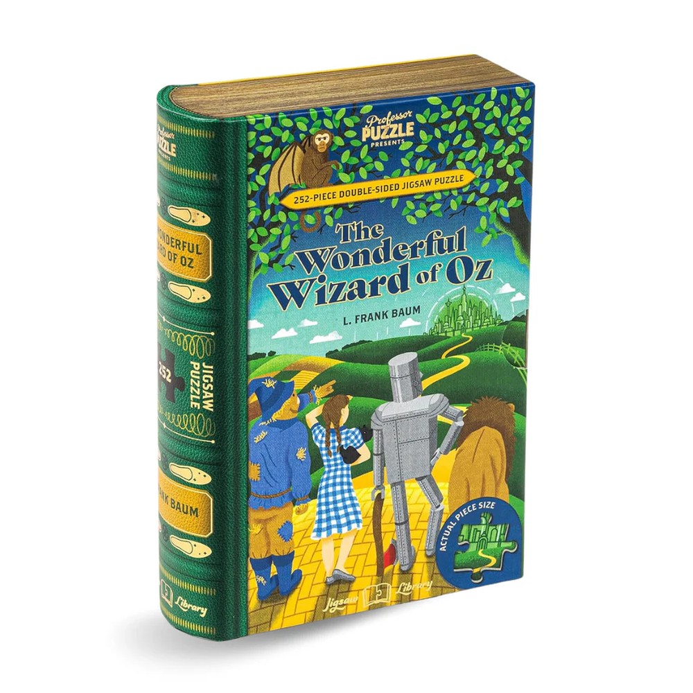 Wonderful Wizard of Oz Double Sided Professor Puzzle 252pc Jigsaw Puzzle
