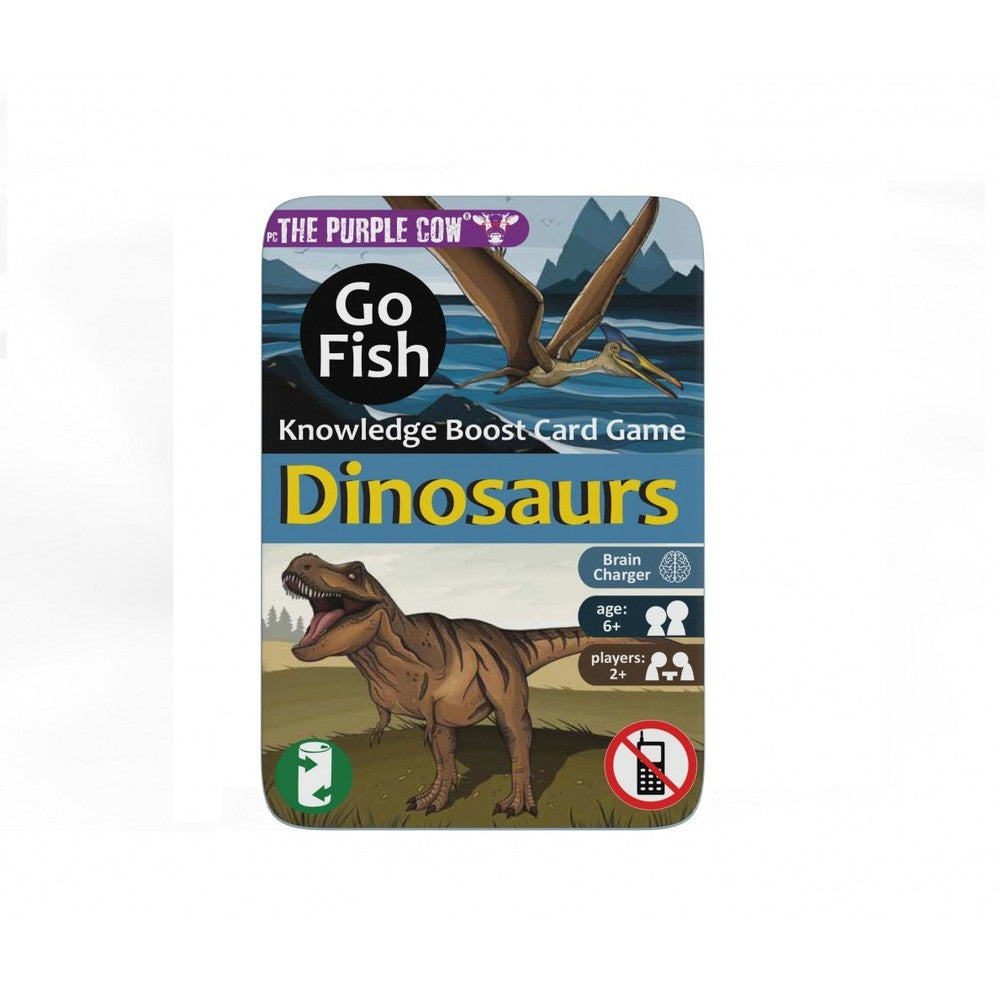 Go Fish Dinosaurs; Magnet;Tin - Board Game