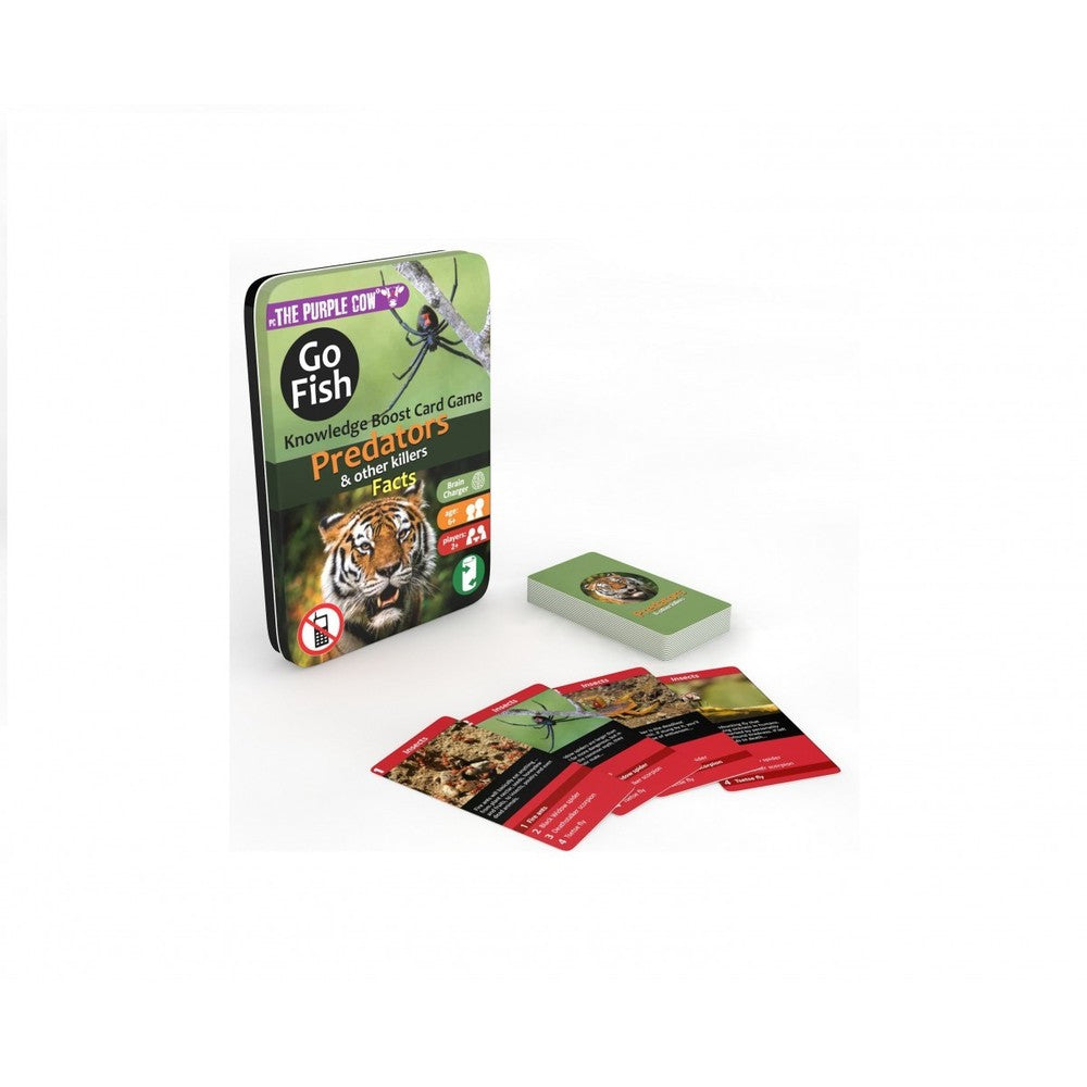 Go Fish Predators; Magnet;Tin - Board Game