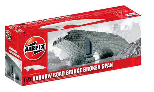 1:72 Action Playset-Narrow Road Bridge Broken Span