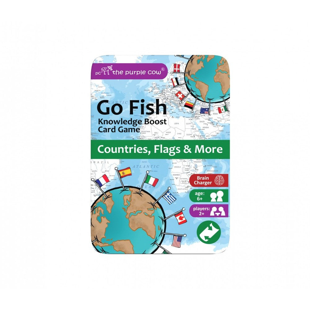 Go Fish; Countries;Flags;&More - Card Game