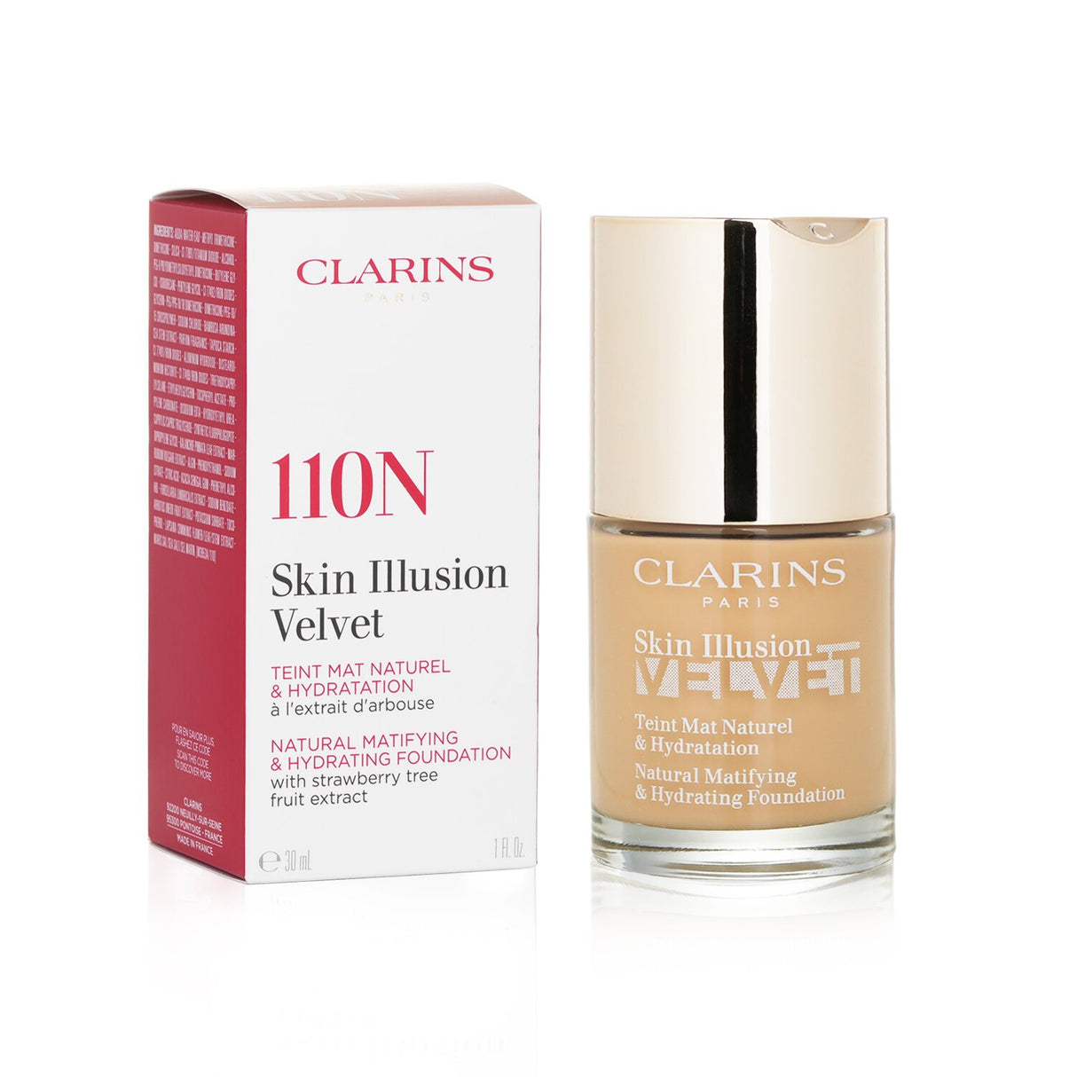 Clarins Skin Illusion Velvet Natural Matifying & Hydrating Foundation - # 11