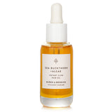 Luxurious vegan face oil with Sea Buckthorn and Algae for hydration, glow, and elasticity, ideal for dry to normal skin.