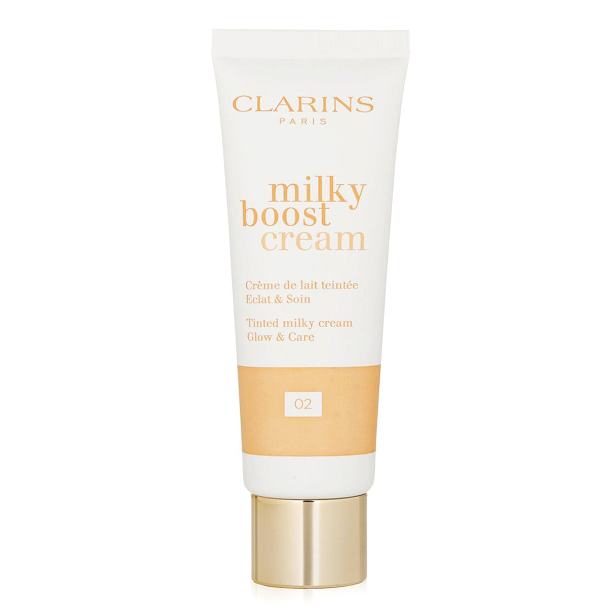 Lightweight BB cream with Peach Milk for radiant skin, reducing fatigue and uneven tone in a 45ml bottle.