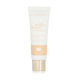 Clarins Milky Boost Cream #02.5 in a 45ml tube, a nourishing BB cream for an even, radiant complexion.