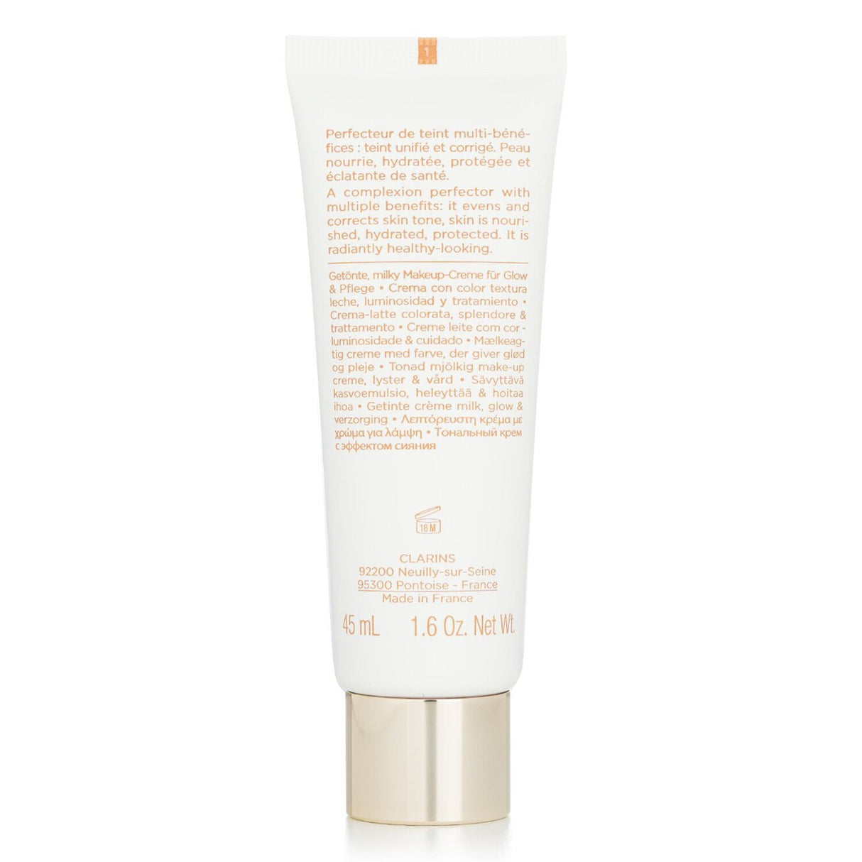 Luxurious BB cream with Peach Milk, hydrates and evens skin tone, perfect for all skin types, 45ml.