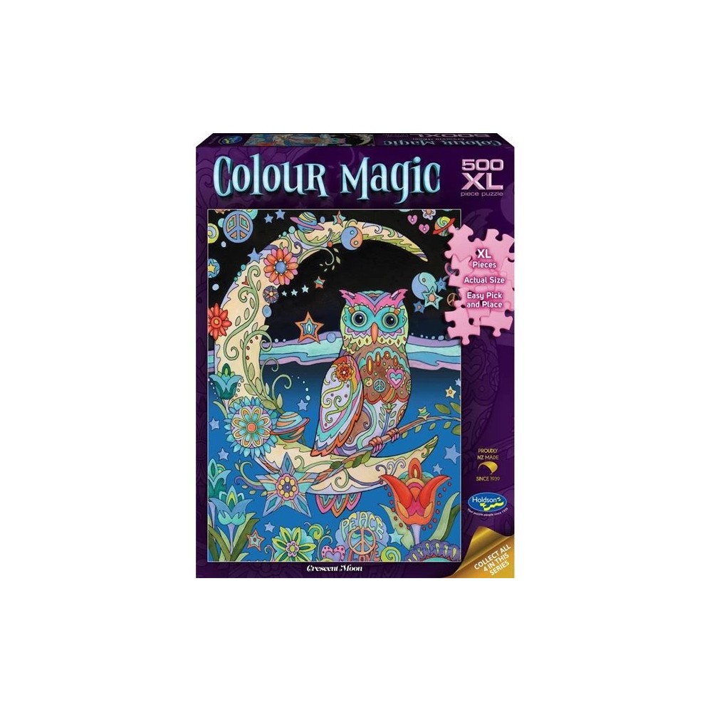 Colour Magic Crescent 500Pcxl Holdson Puzzle
