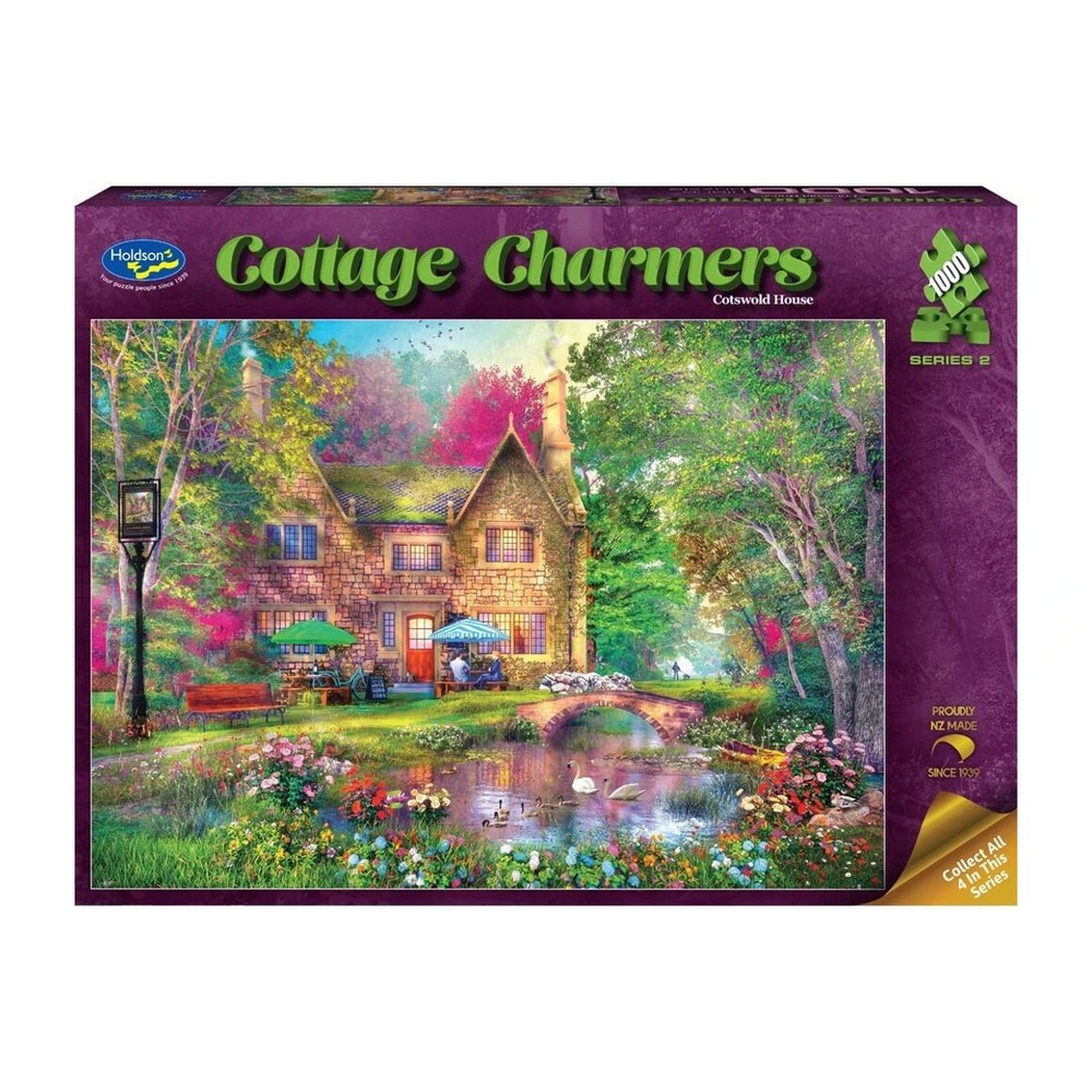 Holdson - Cottage Charmers 2 Cotswold Hs - Jigsaw Puzzle