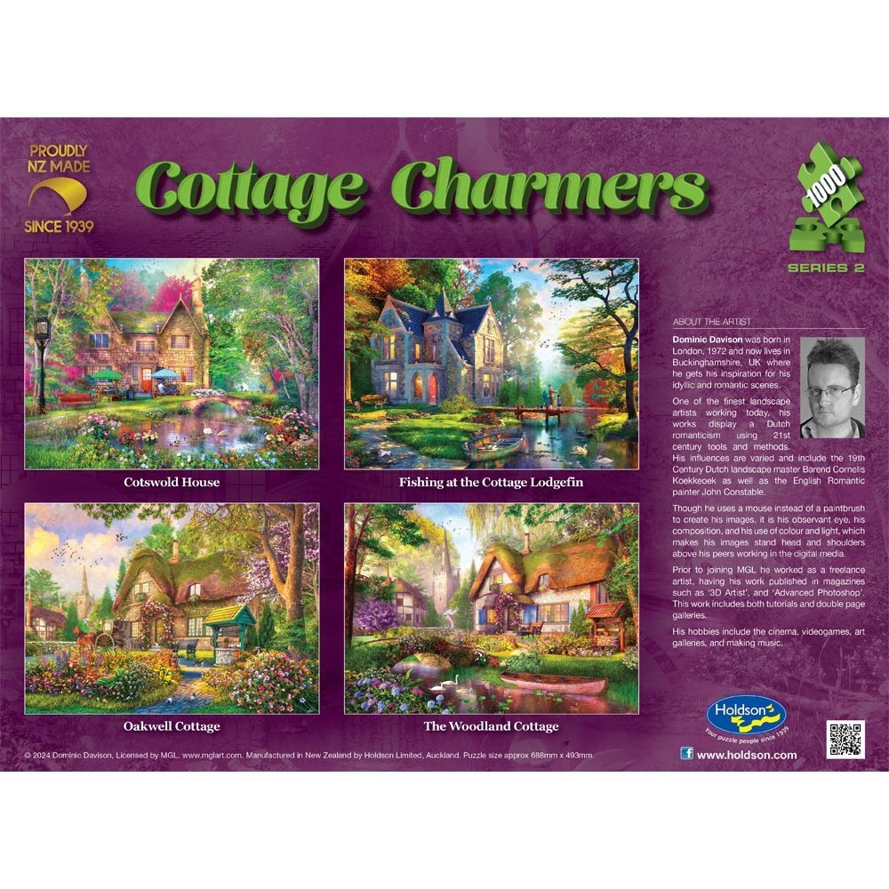 Cottage Charmers 2 Oakwell Cot Holdson Puzzle