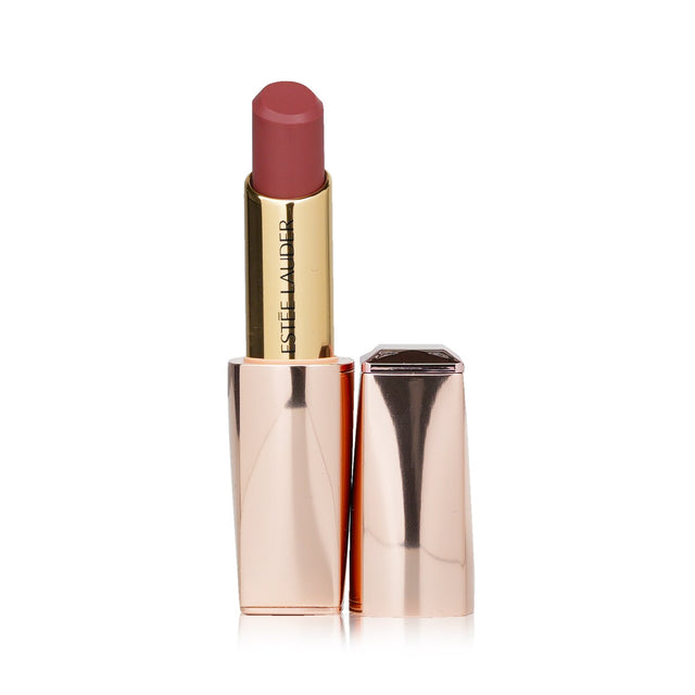 Estee Lauder Pure Color Revitalizing Crystal Balm #007 Divine Crystal, a hydrating lipstick with buildable color and 92% natural ingredients.