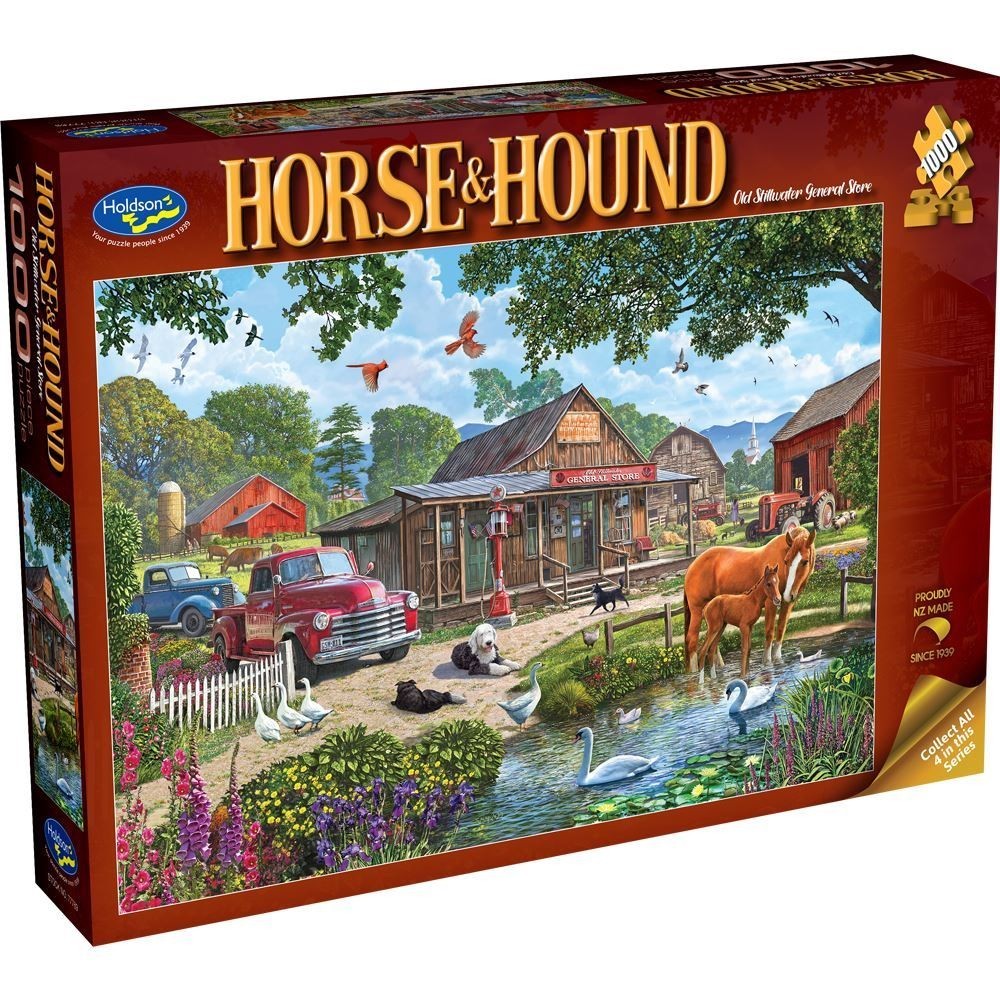 Horse & Hound Stillwater 1000P Holdson Jigsaw Puzzle