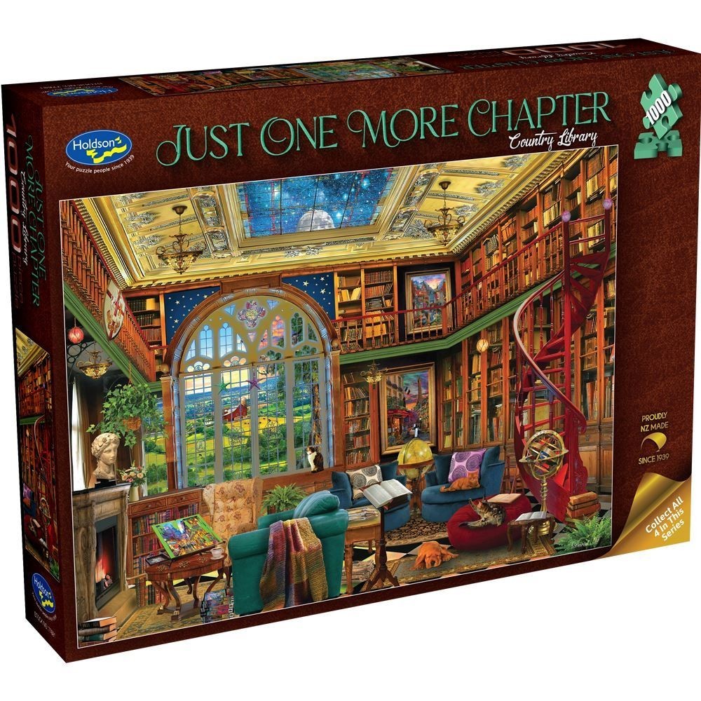 Just 1 More Chapter Country Li Holdson 1000pc Jigsaw Puzzle
